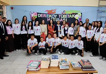 Öğrencilerin bilimsel projeleri fuarda büyük ilgi gördü