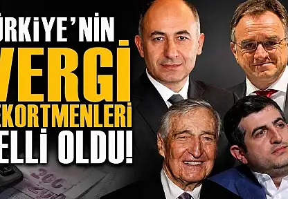 Türkiye'nin Vergi Rekortmenleri Açıklandı!
