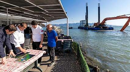1,5 milyon ton dip çamuru çıkarıldı, rota kuzeye çevrildi