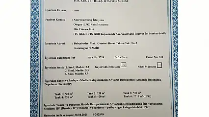 30 yıllık akaryakıt alanında ruhsat iptali ve hukuki süreç tartışması
