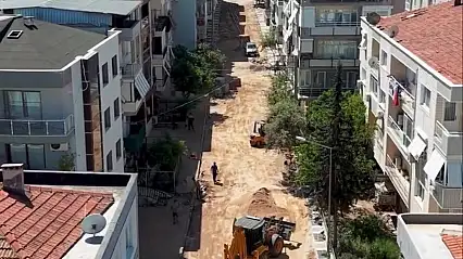 Balçova'da yollar sil baştan yenileniyor