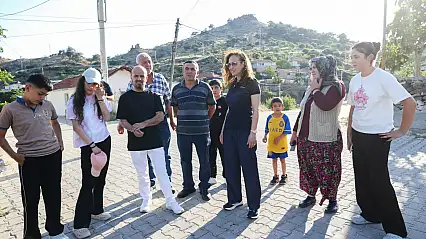 Başkan Ünsal Sancaklı'da saha turuna çıktı