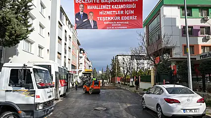 Bornova'da değişim başladı: Sokaklar yenileniyor