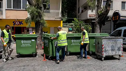 Bornova'nın sokaklarına hijyen takviyesi