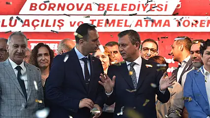 Cami açılışından kadın üretim alanına: Özgür Özel'in İzmir programı