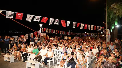 Çandarlı, unutulmaz bir akşam yaşadı