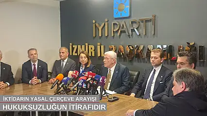 Dervişoğlu: 'İktidarın yasal çerçeve arayışı hukuksuzluğun itirafıdır'