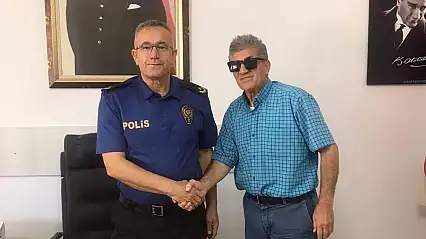 Kiraz'ın yeni emniyet müdürü Eşref Acar göreve başladı