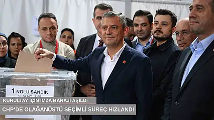 Kurultay için imza barajı aşıldı, CHP'de olağanüstü seçimli süreç hızlandı