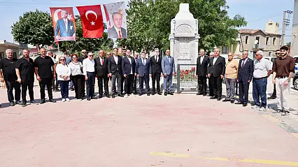 Menemen şehitlerini 107 yıl sonra andı