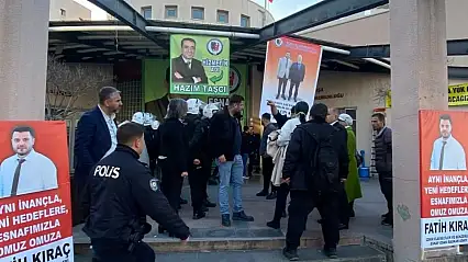 Sandık başında bıçaklı dehşet: İzmir'de Oda seçimi karakolda bitti