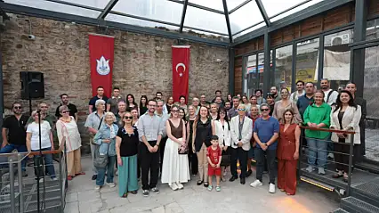 Tarihi Kıllıoğlu Hamamı'nda 'Görünmeyen Formlar' sergisi sanatseverlerle buluştu
