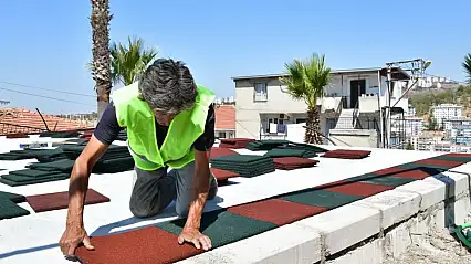 Uğur Mumcu parkı baştan aşağı yenileniyor