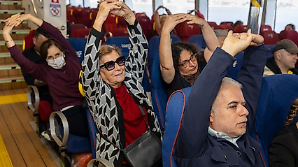 Vapur yolculuğuna spor molası: İzmir'de haftada iki gün uygulanıyor
