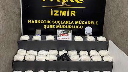 32 kilo m*tamfetamin ele geçirildi: 1 tutuklama