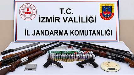 Jandarmadan uyuşturucu ve silah operasyonu: 3 tutuklama