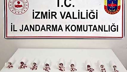 Seferihisar'da 563 uyuşturucu hap ele geçirildi: 2 tutuklama