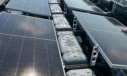 Ege Üniversitesi ortaklığında çevre dostu 'Yüzer Güneş Santrali' projesi