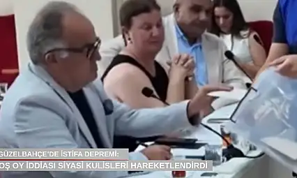 Güzelbahçe'de istifa depremi: Boş oy iddiası siyasi kulisleri hareketlendirdi