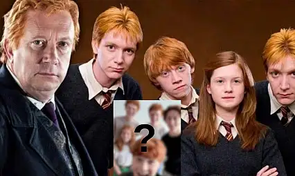 Harry Potter dizisinden Weasley ailesi paylaşımı! İşte o fotoğraf…