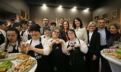 Karşıyaka'da özel gençlerden lezzet dolu final