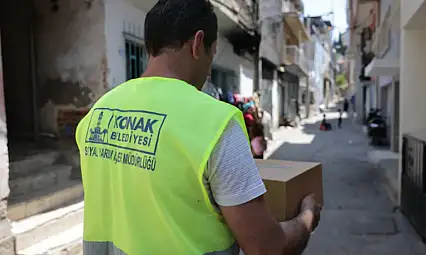 Konak'ta kurban dayanışması başladı: Bayram sofralarına sıcak yemek ulaşacak