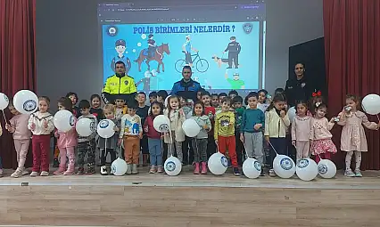 Ödemiş'te öğrencilere polislik ve güvenlik bilgilendirmesi