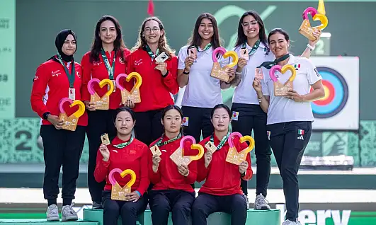 İzmirli Milli Okçu Dünya Yenihayat'tan Dünya Kupası'nda gümüş madalya