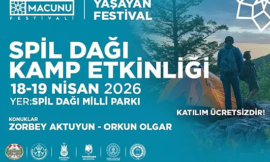 Manisa'da spor ve doğa tutkunları Spil Dağı'nda bir araya geliyor