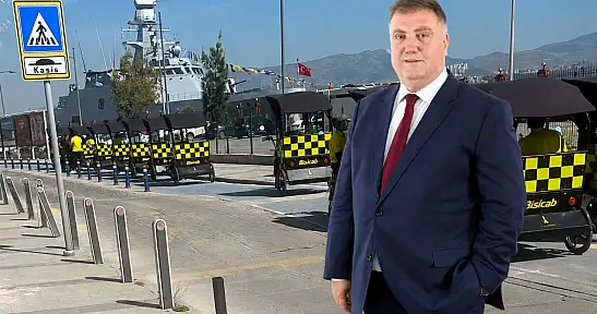 Bisicap krizi büyüyor: Taksicilerden Alsancak Limanı çıkışı