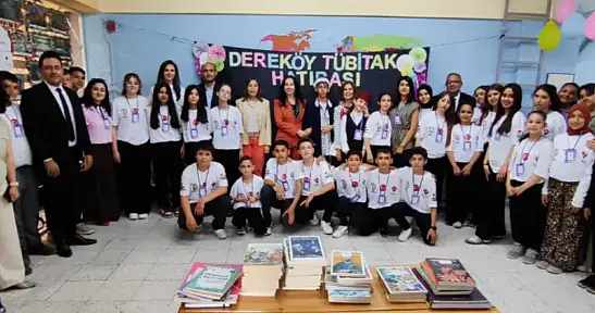 Öğrencilerin bilimsel projeleri fuarda büyük ilgi gördü