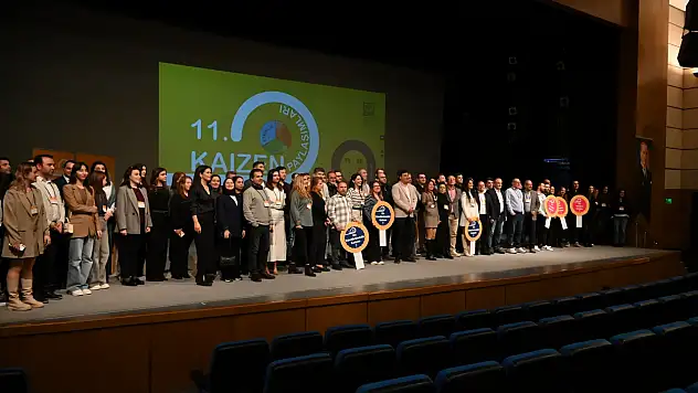 11. Kaizen paylaşımları etkinliği sürekli iyileştirme çalışmalarını buluşturdu