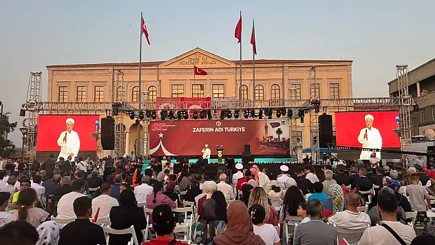 15 Temmuz Demokrasi ve Millî Birlik Günü'nün 9. Yılında İzmir'de Anma Programı Düzenlendi