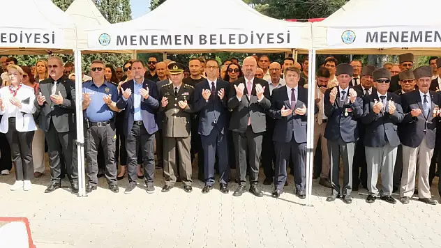 15 Temmuz şehitleri Menemen'de törenle anıldı
