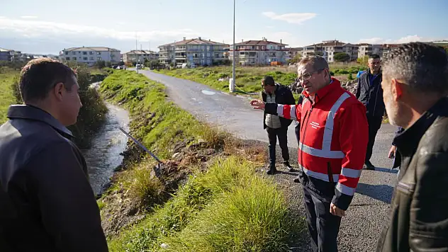 Ayvalık'ta bir günde 176,3 mm yağış düştü