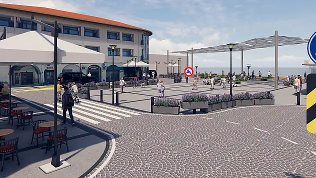 Başkan Mesut Ergin: 'Ayvalık'a denize açılan yeni bir meydan kazandırıyoruz'