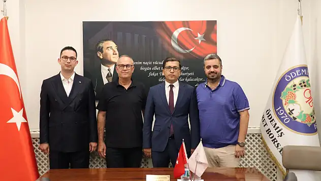 Başsavcı Yasin Coşkun'dan Ödemiş Ticaret Borsası'na Veda Ziyareti
