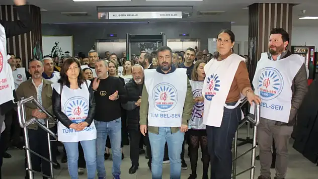 Belediyelerde memur eylemi: 'Haklarımız askıya alınamaz'