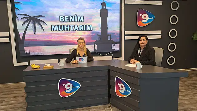 Bornova Ergene mahallesi muhtarı Bahar Ak 'Benim Muhtarım'a konuk oldu