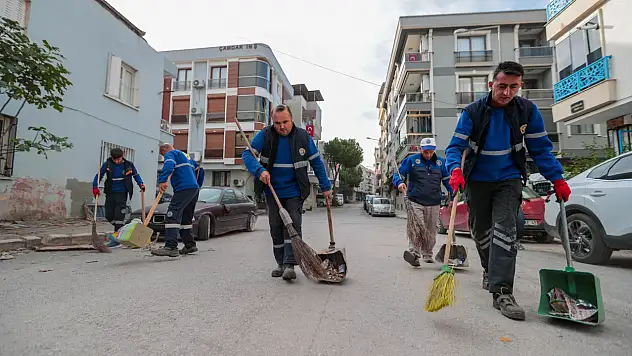 Buca'da temizlik seferberliği: Her nokta pırıl pırıl
