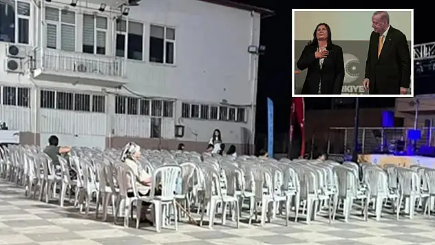 Çeştepe'de Çerçioğlu'na sessiz protesto: Konser boş kaldı