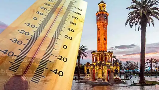 Cumartesi İzmir'de hava sıcaklığı