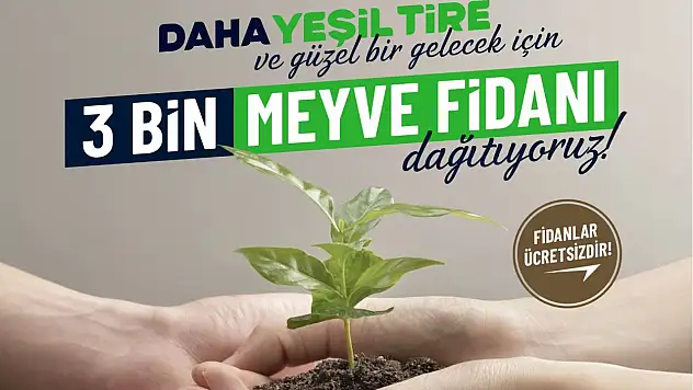 Daha yeşil bir Tire için el ele!