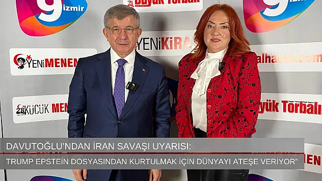 Davutoğlu'ndan İran savaşı uyarısı: 'Trump Epstein dosyasından kurtulmak için dünyayı ateşe veriyor'