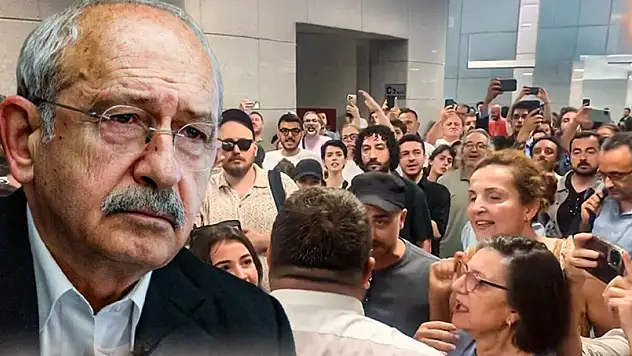 Deniz Göktaş'a destek için adliye'ye giden Kılıçdaroğlu'na vatandaşlardan protesto
