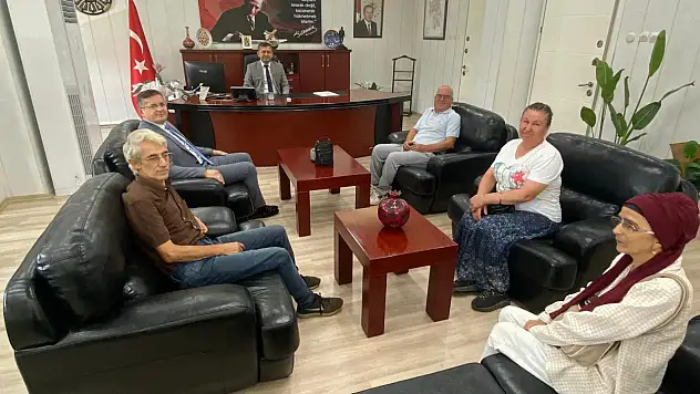 Efeler Yolu Dostu İşletmecilerden Kaymakam Erdoğan'a nezaket ziyareti