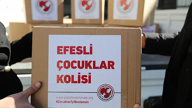 Efes Selçuk'ta anne adaylarına ve bebeklere gıda desteği