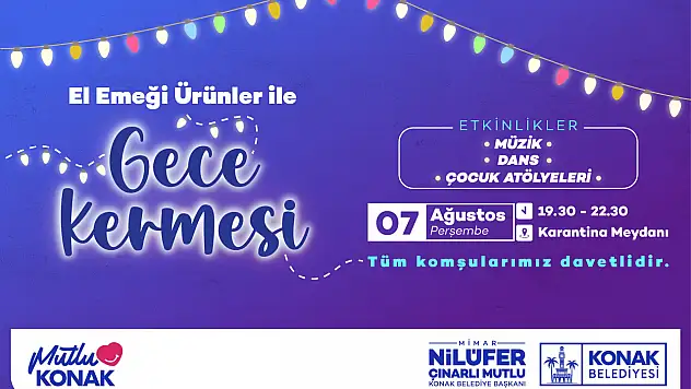 El emeği geceye taşınıyor