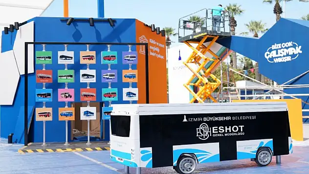 ESHOT standında ulaşımın tarihine yolculuk başlıyor