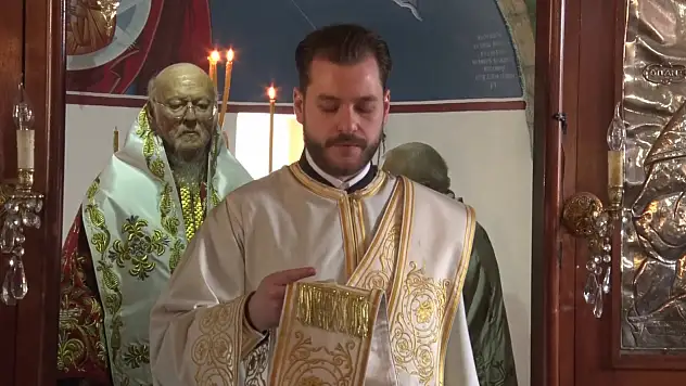 Fener Rum Patriği Bartholomeos, Gökçeada'da ayin yönetti